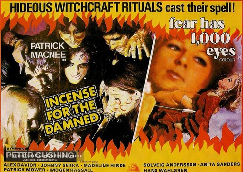 Incense for the Damned - British Movie Poster