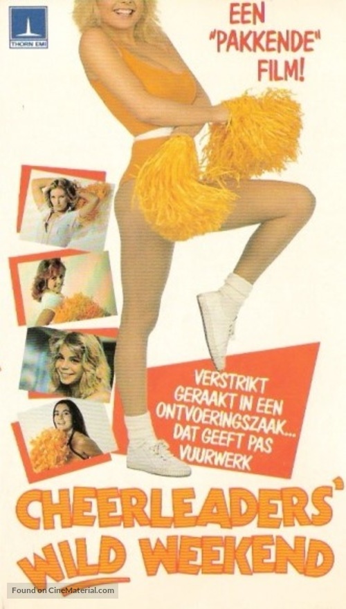 The Great American Girl Robbery - Dutch VHS movie cover