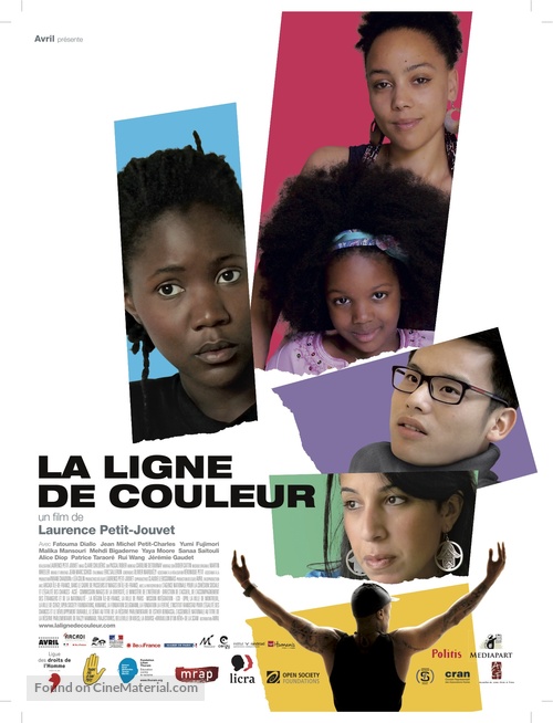 La ligne de couleur - French Movie Poster