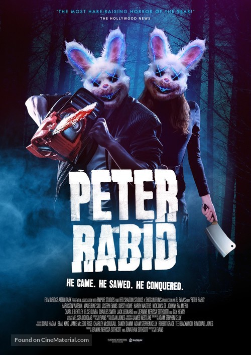 Peter Rabid - British Movie Poster