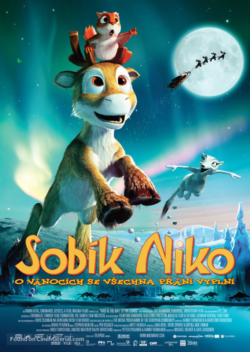 Niko - Lent&auml;j&auml;n poika - Czech Movie Poster