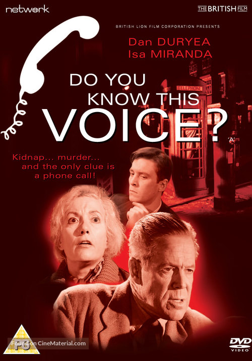 Do You Know This Voice? - British DVD movie cover