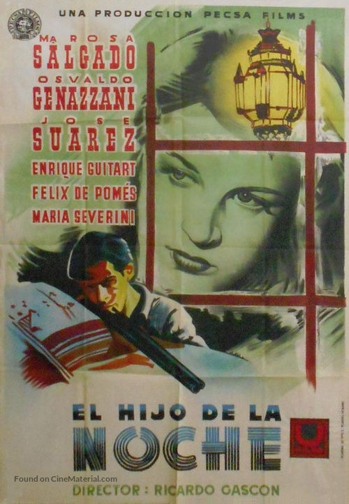 El hijo de la noche - Spanish Movie Poster