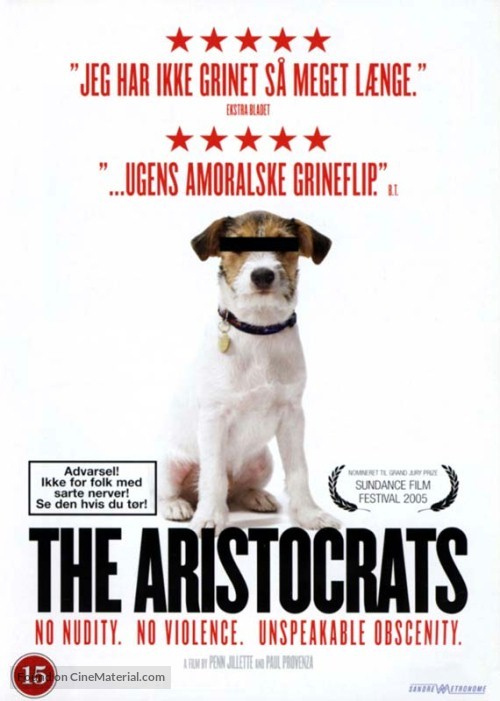The Aristocrats - Danish Movie Cover