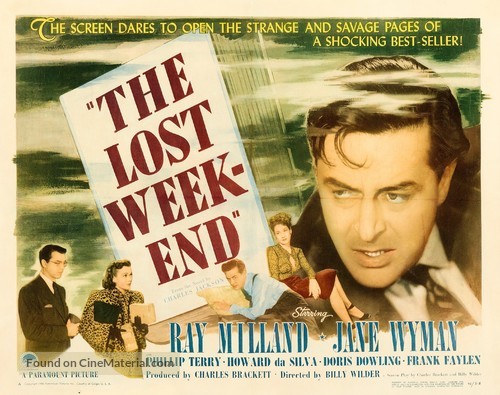 The Lost Weekend - Movie Poster