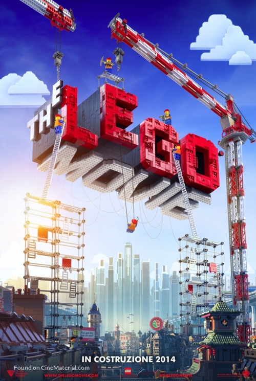 The Lego Movie - Italian Movie Poster