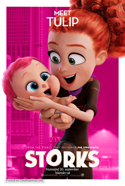 Storks - Icelandic Movie Poster