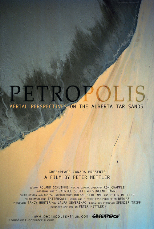 Petropolis: Aerial Perspectives on the Alberta Tar Sands - Canadian Movie Poster