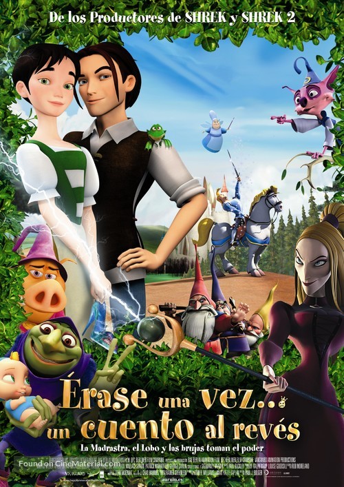 Happily N&#039;Ever After - Spanish Movie Poster