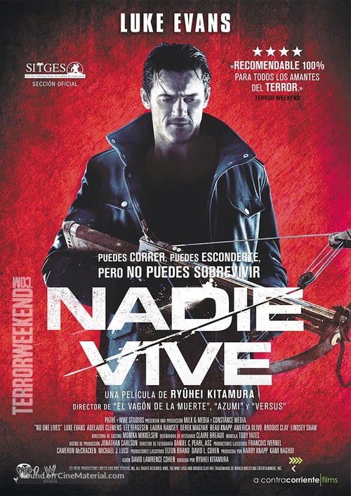 No One Lives - Argentinian DVD movie cover