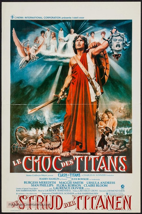 Clash of the Titans - Belgian Movie Poster