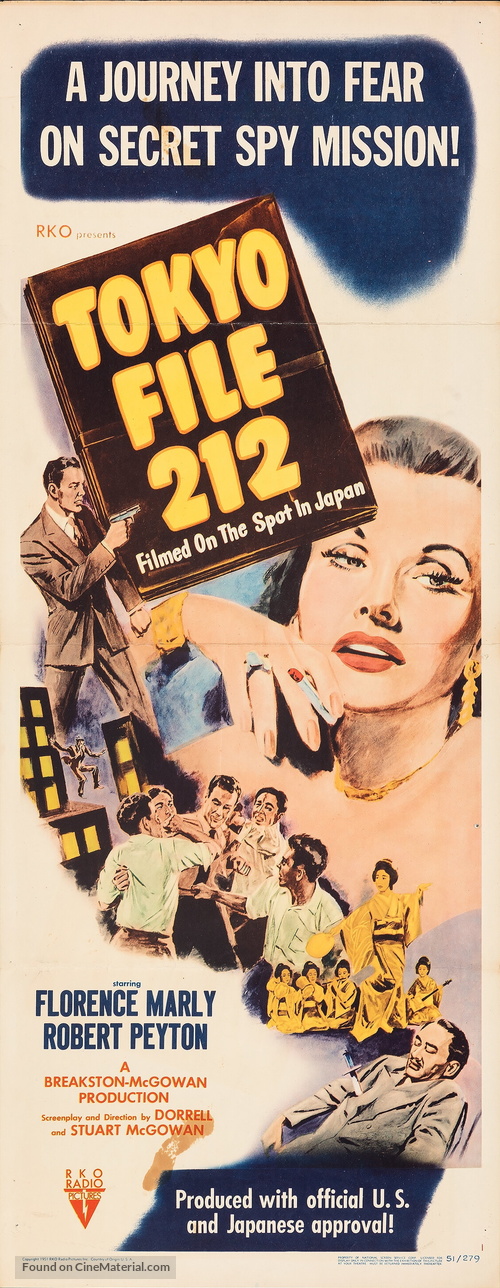 Tokyo File 212 - Movie Poster