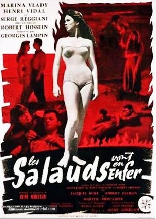 Les salauds vont en enfer - French Movie Poster