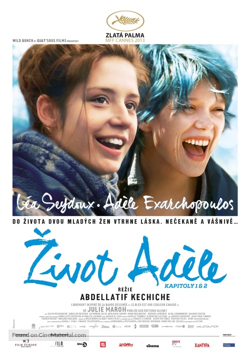 La vie d&#039;Ad&egrave;le - Czech Movie Poster