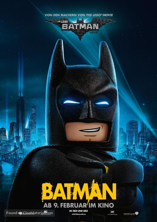 The Lego Batman Movie - German Movie Poster