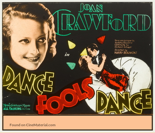 Dance, Fools, Dance - poster