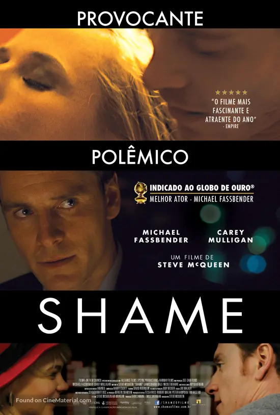 Shame - Brazilian Movie Poster