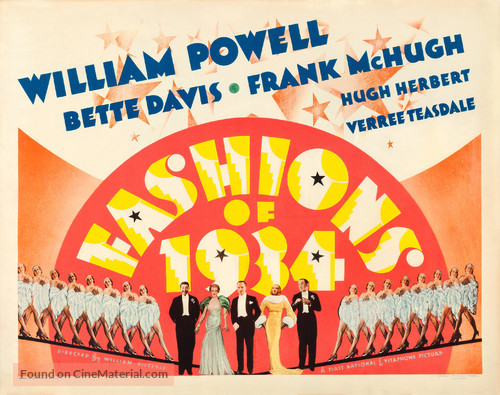 Fashions of 1934 - Movie Poster