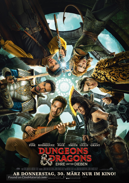 Dungeons &amp; Dragons: Honor Among Thieves - German Movie Poster