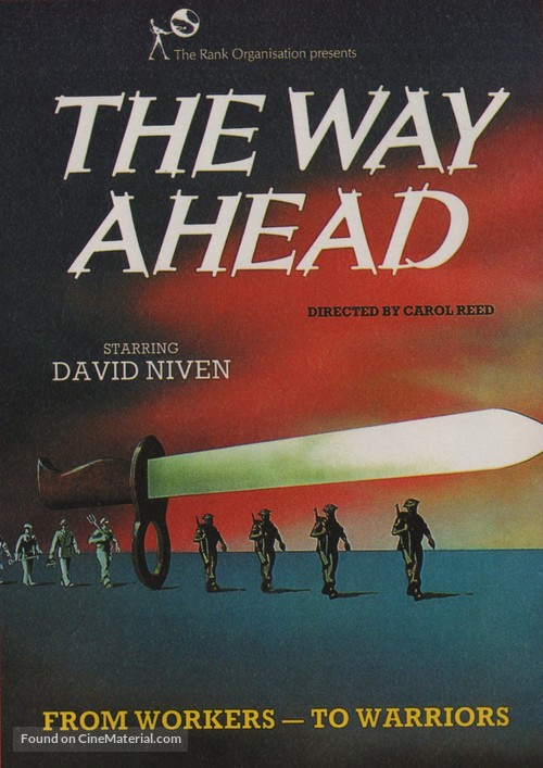 The Way Ahead - British Movie Poster