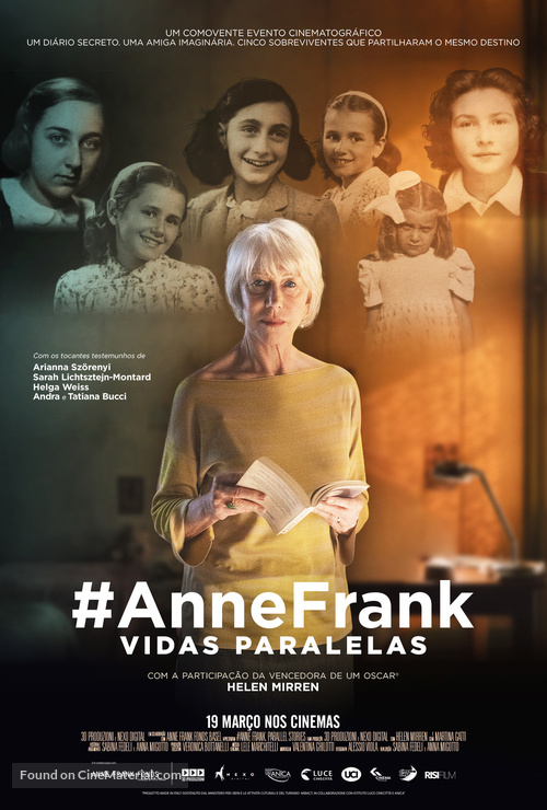 #Anne Frank Parallel Stories - Portuguese Movie Poster