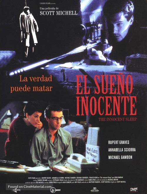 The Innocent Sleep - Spanish poster