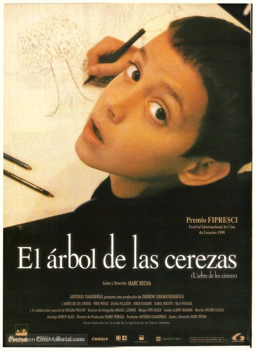 El &aacute;rbol de las cerezas - Spanish Movie Poster