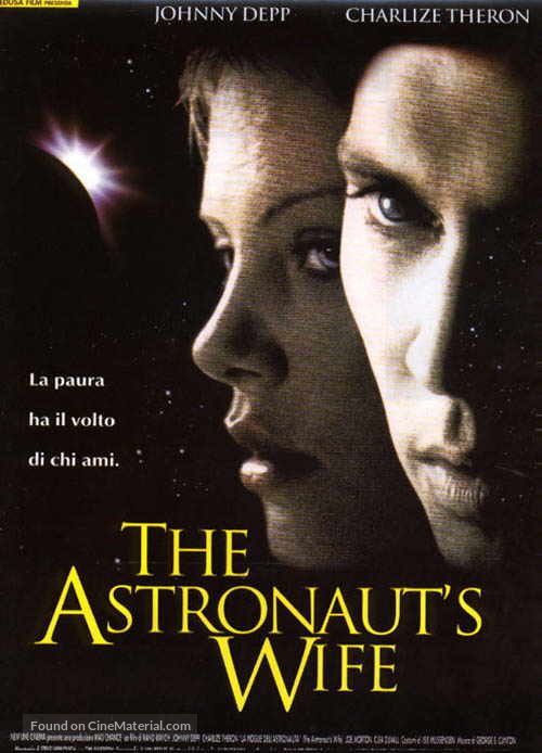 The Astronaut&#039;s Wife - Italian DVD movie cover