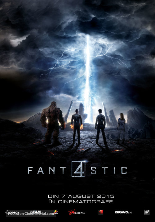 Fantastic Four - Romanian Movie Poster