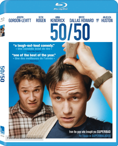 50/50 - Canadian Blu-Ray movie cover