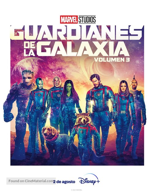 Guardians of the Galaxy Vol. 3 - Argentinian Movie Poster