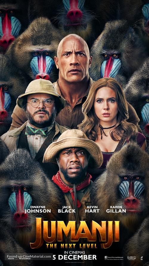 Jumanji: The Next Level - Malaysian Movie Poster