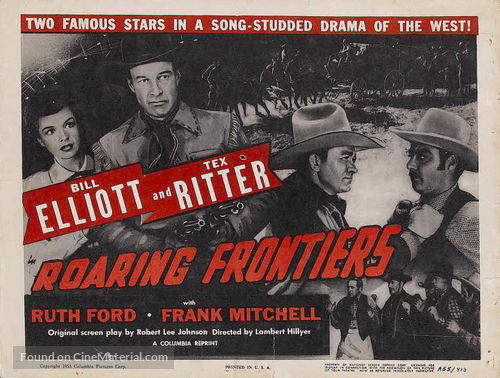 Roaring Frontiers - Movie Poster