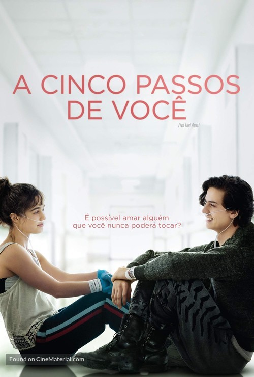 Five Feet Apart - Brazilian Movie Cover