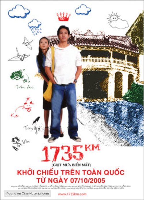 1735 Km - Vietnamese poster