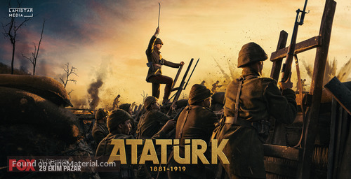 &quot;Atat&uuml;rk 1881 - 1919&quot; - Turkish Movie Poster