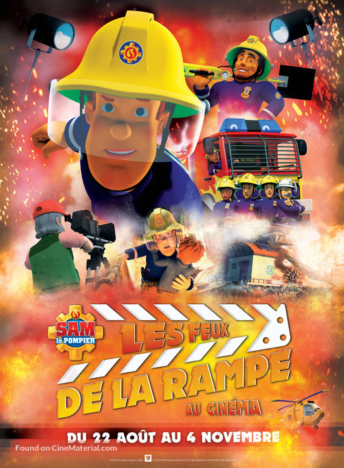 Fireman Sam: Set for Action! - French Movie Poster