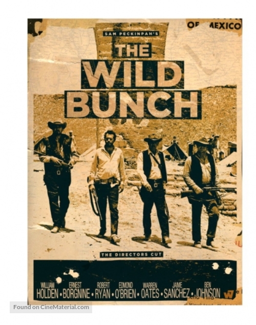The Wild Bunch - British Movie Cover