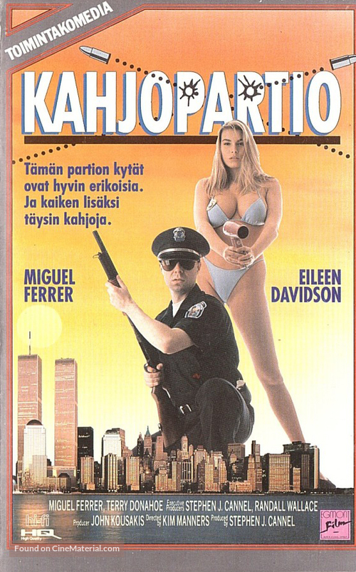 &quot;Broken Badges&quot; - Finnish VHS movie cover