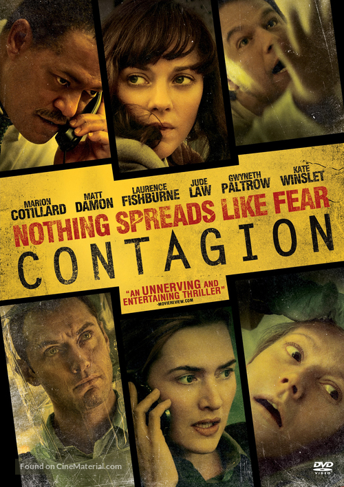 Contagion - DVD movie cover