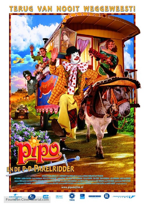 Pipo en de p-p-Parelridder - Dutch Movie Poster