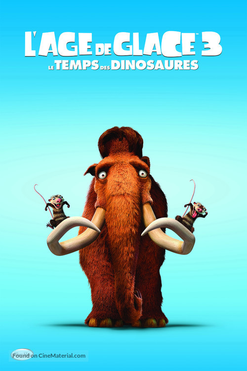 Ice Age: Dawn of the Dinosaurs - French Movie Poster