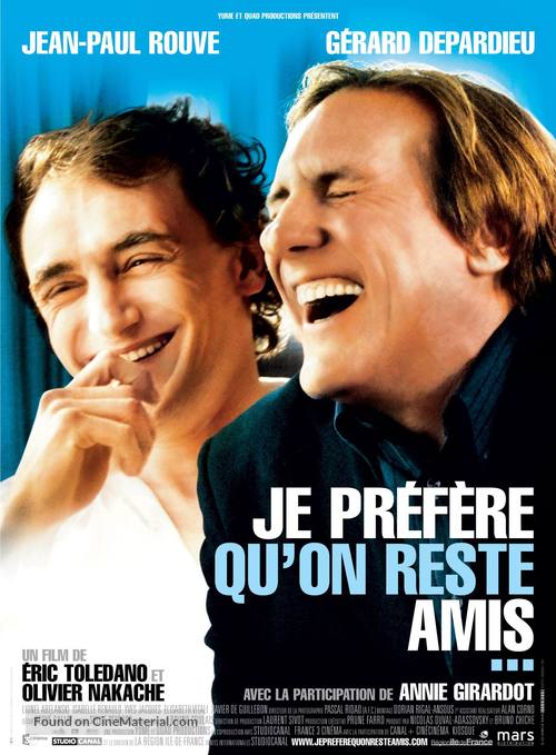 Je pr&eacute;f&egrave;re qu&#039;on reste amis - French Movie Poster
