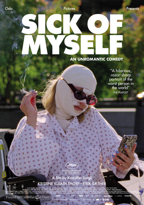 Sick of Myself - Dutch Movie Poster