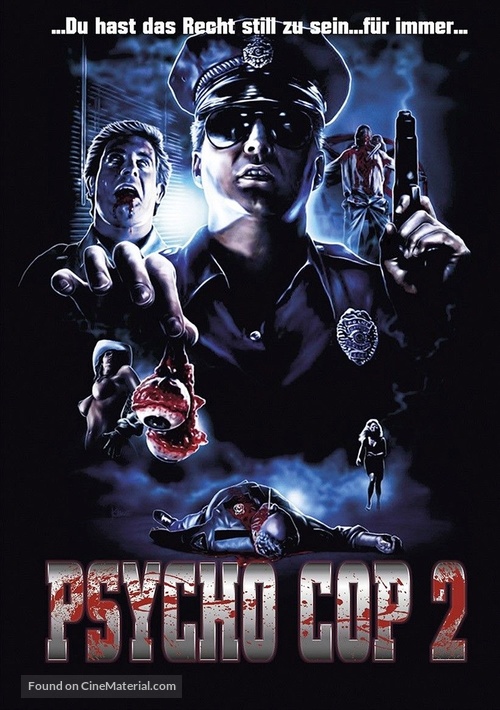 Psycho Cop Returns - Swiss Blu-Ray movie cover