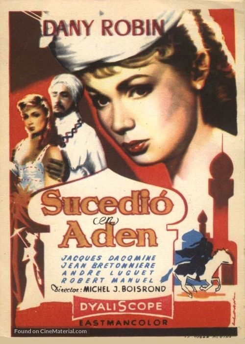 C&#039;est arriv&eacute; &agrave; Aden... - Spanish Movie Poster