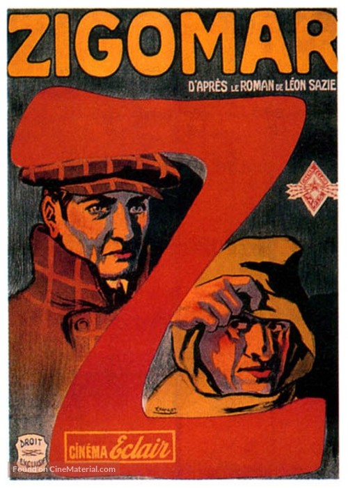 Zigomar - French Movie Poster