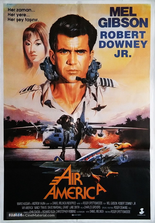 Air America - Turkish Movie Poster