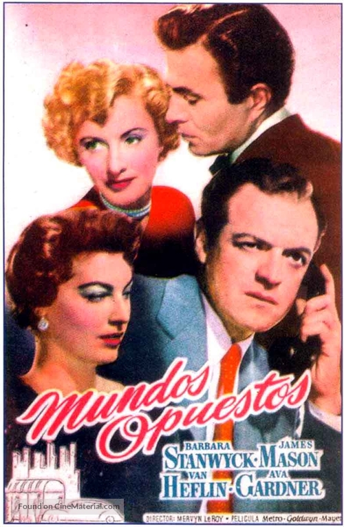 East Side, West Side - Spanish Movie Poster