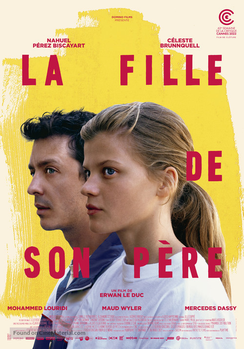 La fille de son p&egrave;re - Swiss Movie Poster